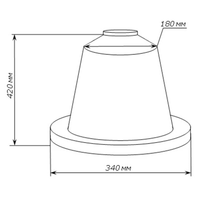 Поилка вакуумная Contro Fratelli EFES 15 литров с ручкой