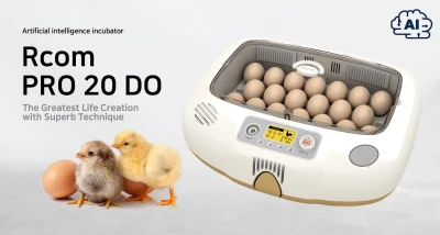 Инкубатор Rcom 20 PRO DO с овоскопом