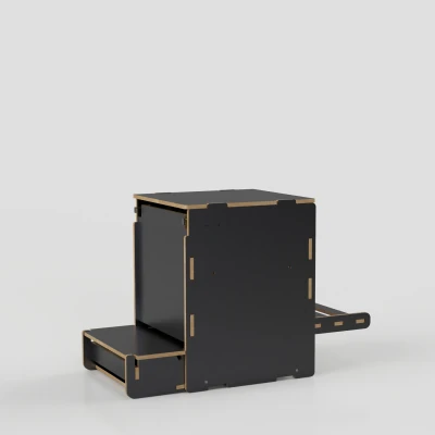 Гнездо для кур-несушек МирПтиц EggBOX 2D двустороннее с яйцесборником с наклонной крышей