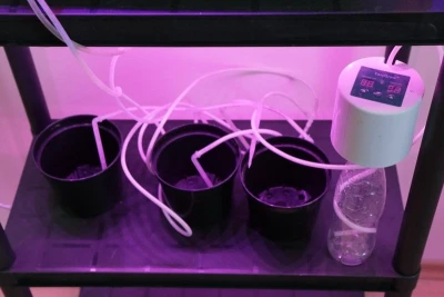 Стеллаж универсальный 141х60х30 для рассады или цветов пластик