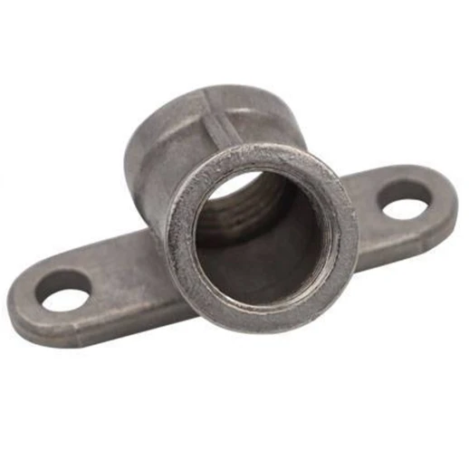 Крепление LSTL для ниппельной поилки 45° нержавеющая сталь 1/2