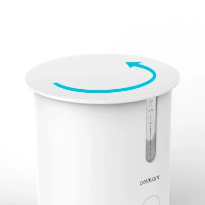 Автокормушка Petwant 2,8 л. для сухого корма белая c Led панелью