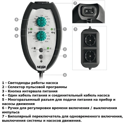 Система управления Newa Control для помп течения Newa Wave
