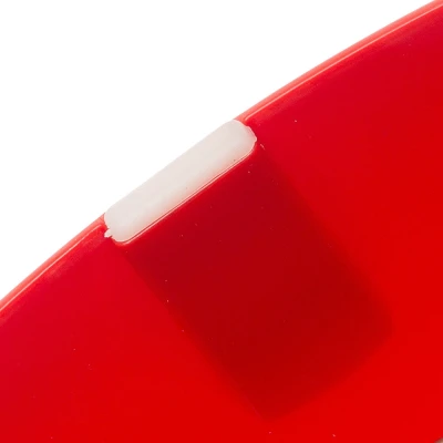 Металлическая миска Ferplast JOLIE SM на пластиковой подставке красная 0,5л