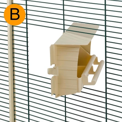 Кормушка вращающаяся Ferplast BRAVA 6 для птиц бежевая