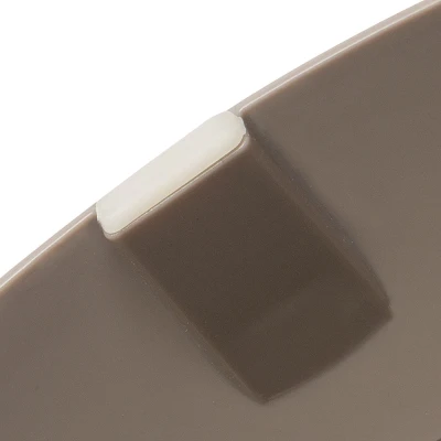 Металлическая миска Ferplast JOLIE SM на пластиковой подставке серая,0,5л