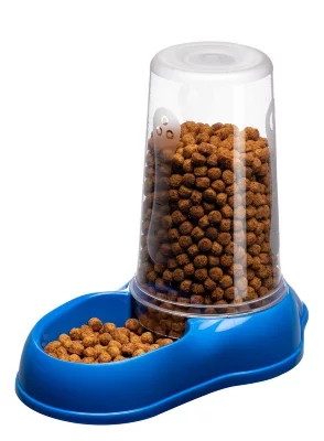 Механическая пластиковая кормушка Ferplast AZIMUT 3000 для воды и сухого корма для кошек и собак