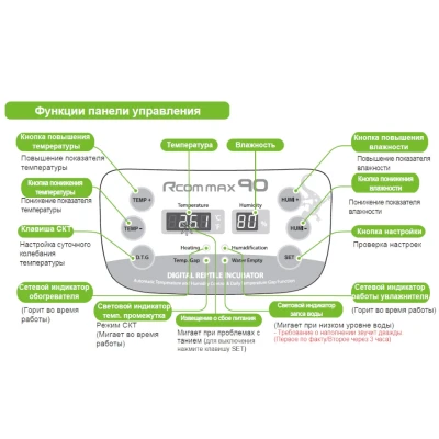 Инкубатор рептилий Rcom 90 MAX Reptile