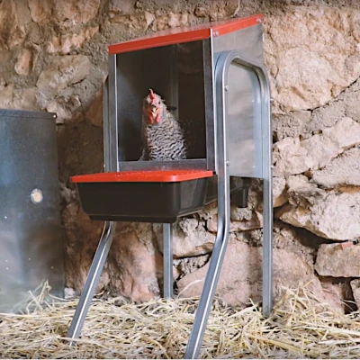 Гнездо для кур-несушек Copele Platinum 2 секции на ножках