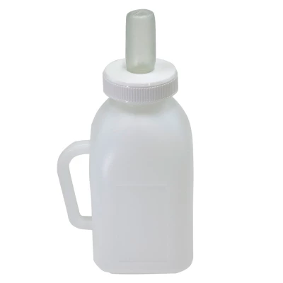 Бутылка LSTL для кормления теленка с соской из силикона 1 л