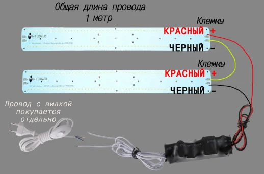 Комплект двойной Quantum line 120 см