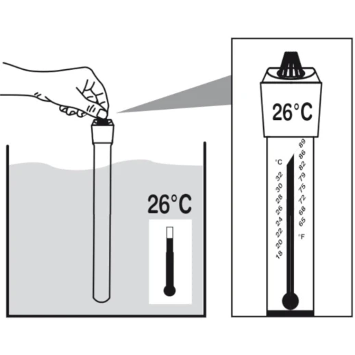 Нагреватель для аквариума Newa Therm VTX75 220-240V 50Hz 75W с терморегулятором автоматический 20-100 л