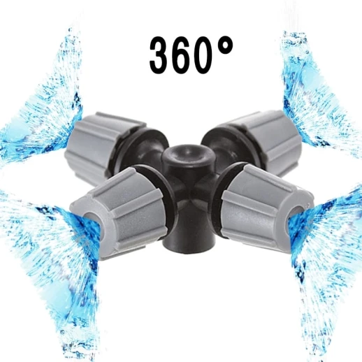 Форсунка-фоггер туманообразующая на 4 стороны