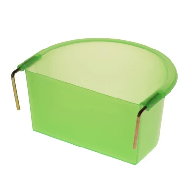 Кормушка-поилка Olba навесная 0,3 литра пластик