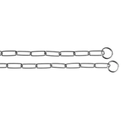 Ошейник - рывковая цепь Ferplast CHROME CSP30120 металл длинные звенья 44 см