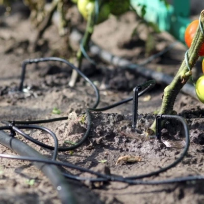 Капельница стрела угловая с поводком на четыре направления