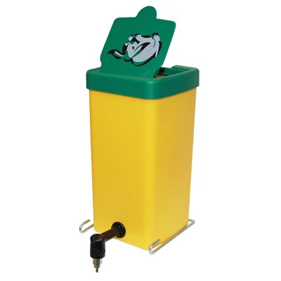 Ниппельная поилка River для кроликов с бачком 1 литр 90 градусов