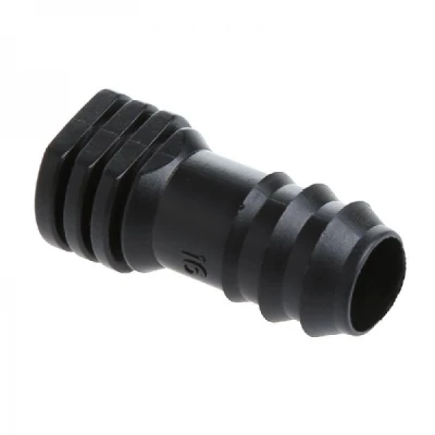 Заглушка для садовых шлангов и капельных трубок 16 мм