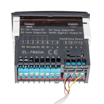 Терморегулятор Lilytech ZL-7850А темп + влажность + 2 таймера