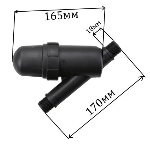 Фильтр дисковый под резьбу 3\4" 120микрон