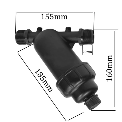 Фильтр дисковый под резьбу 3\4" 120микрон