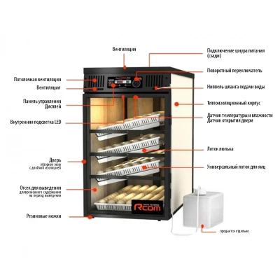 Инкубатор Rcom MARU 190 Deluxe MAX