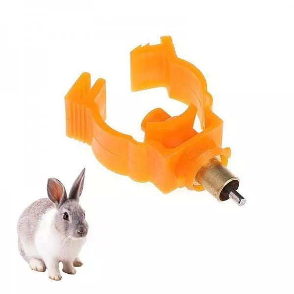 Комплект ниппельных поилок для кроликов Кролик-10