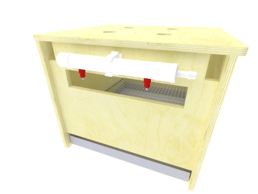 Клетка для перепелов МирПтиц XS на 9 перепелов