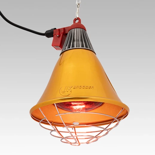 Рефлектор светильник JK Lighting JKBL-210 для ИК ламп с переключателем Hi-Off-Lo шнур 2,5 м