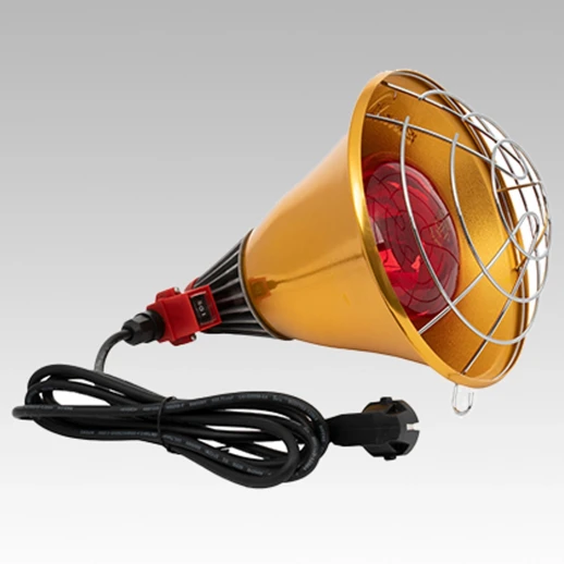 Рефлектор светильник JK Lighting JKBL-210 для ИК ламп с переключателем Hi-Off-Lo шнур 2,5 м